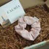 Scrunchie vichy rosa