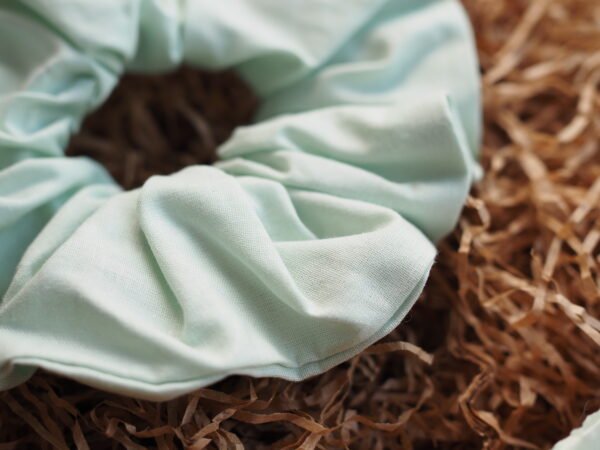 Scrunchie verde menta