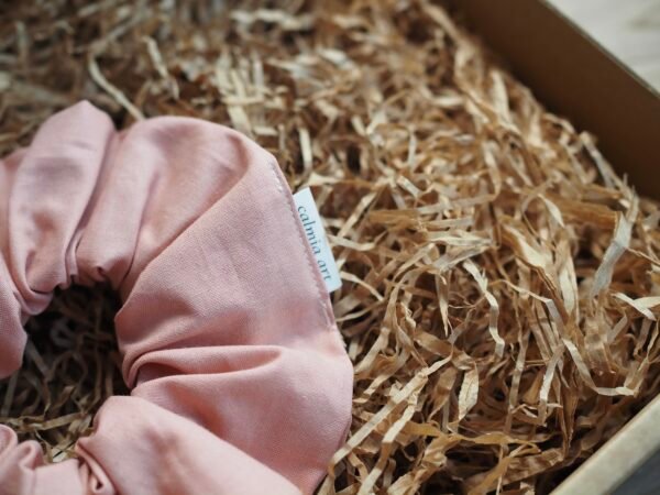 Scrunchie rosa