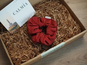 IMG_3623 Scrunchie relieve rojo